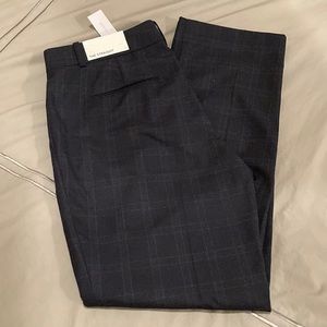 NWT Ann Taylor “The Straight” Glen Plaid Trouser. Size 8